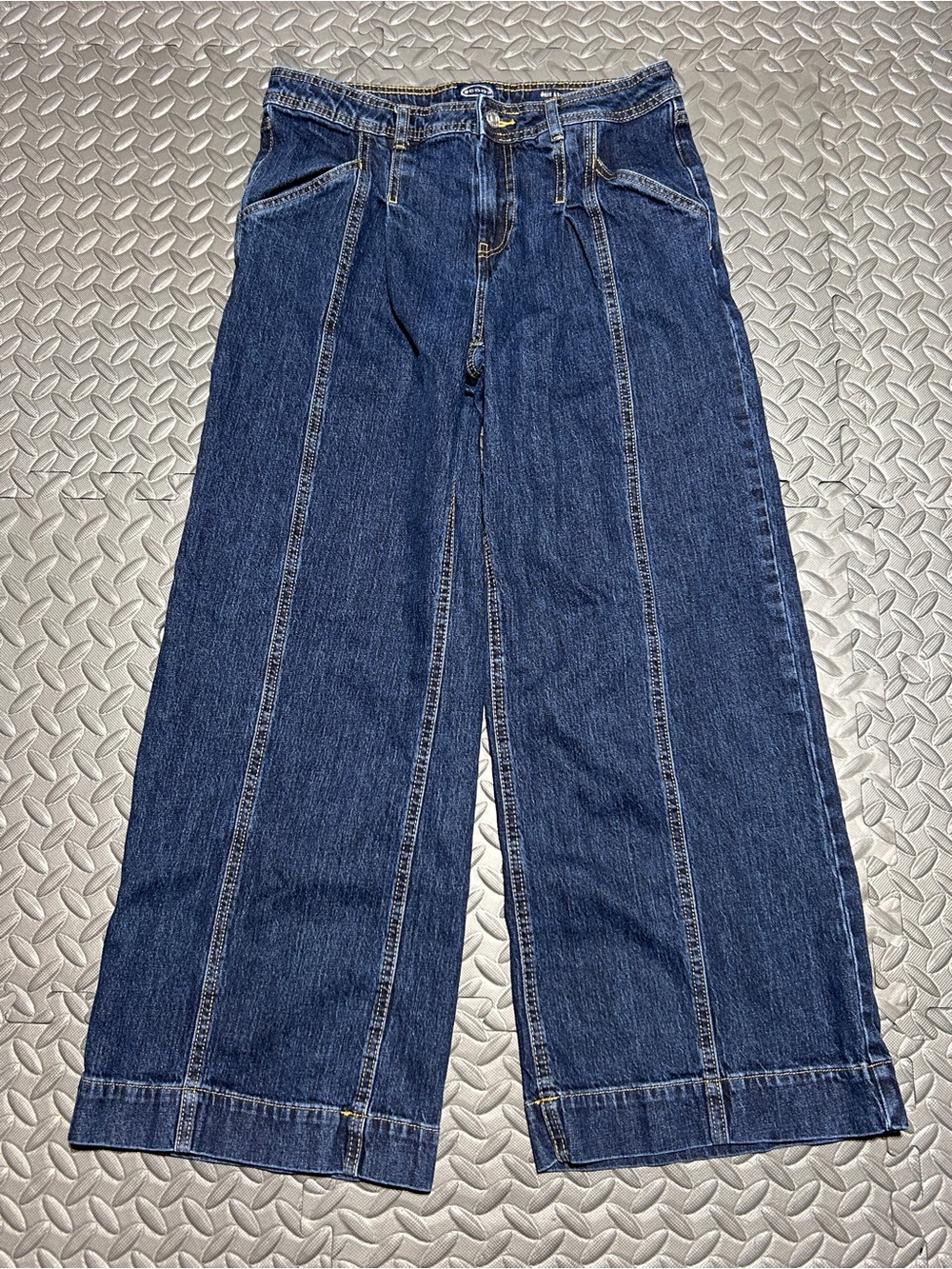 Scoop Women’s Dark Blue Wide Leg Jeans